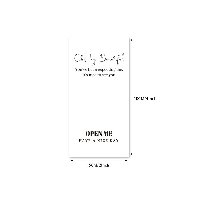 สติ๊กเกอร์ open me 🔥พร้อมส่ง🔥