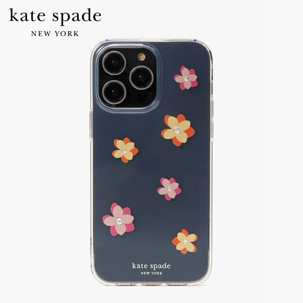 KATE SPADE NEW YORK IPHONE 14 PRO MAX CASE FLOWERS AND SHOWERS  KB319 เคสโทรศัพท์