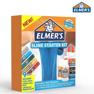 สไลม์ Elmers Everyday Slime Starter Kit (Gray, Blue, Green, Gold, Red) ชุดทำสไลม์เริ่มต้น Slime Starter kit