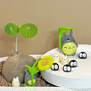 ตุ๊กตา ตกแต่งสวน สวนถาด โตโร่ ฝุ่น ลูกไก่🐣 แกะ วัว ตุ๊กตาจิ๋ว แม่ไก่ ลูกเจี๊ยบ ฝุ่น วัว เห็ด อุปกรณ์แต่งสวน สวนขวด