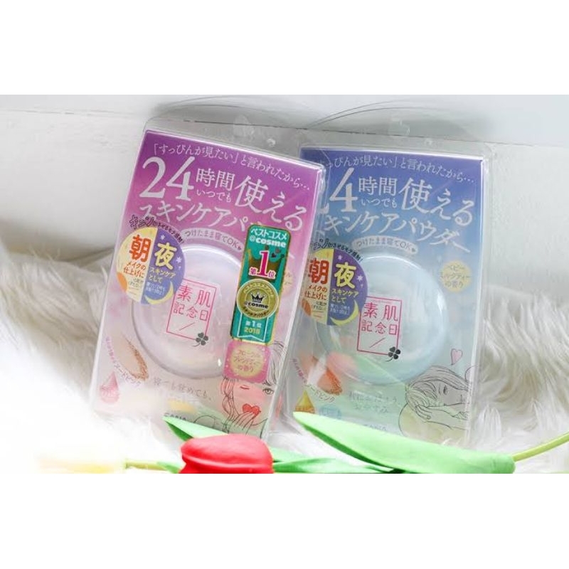 พร้อมส่ง แพกเกจใหม่ล่าสุด SANA Suhada Kinenbi Skin Care Powder 10g แป้งฝุ่นอัดแข็ง SANA สูตรอ่อนโยน