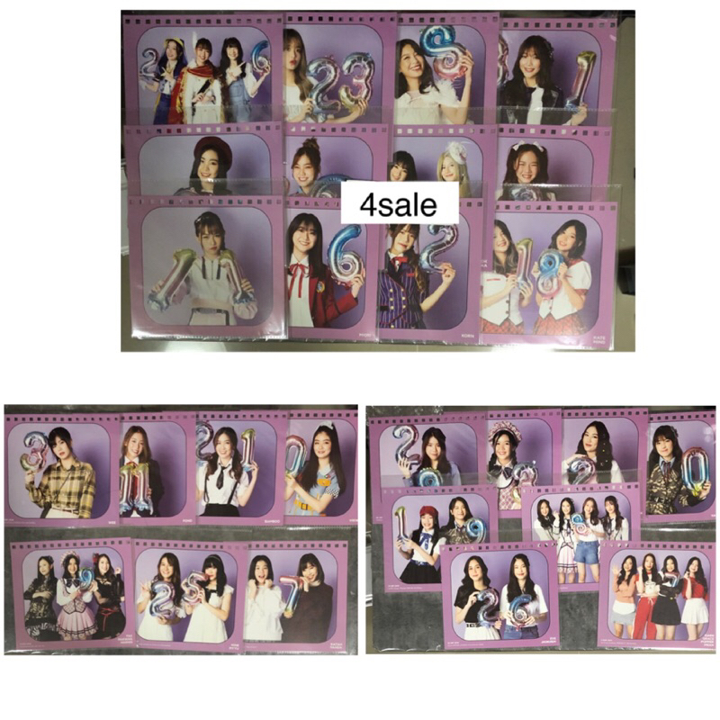 BNK48 ปฏิทิน2020 รุ่น1/2/3 ขายแบบแยกใบ