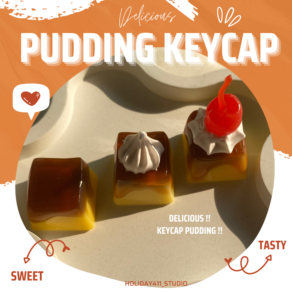 Pudding Keycap คีย์แคปพุดดิ้ง แต่งคีย์บอร์ด แต่งคอมพิวเตอร์ *อ่านรายละเอียดก่อนสั่งซื้อทุกครั้ง)