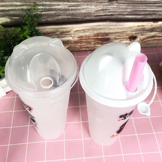 （50ใบ）ฝาโดมหูหมี 90 mm （เเบบสายคาด) สามารถใช่ร่วมกับแก้วของทางเรา หากเป็นแก้วจากที่อื่นทางเราไม่มีการรับผิดชอบใดใด