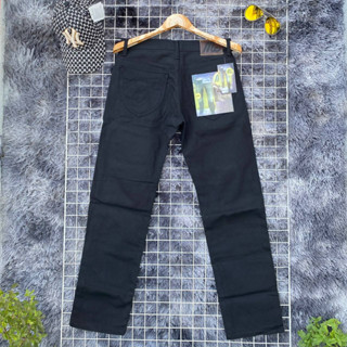 M-c Jeans ยีนส์ ขากระบอกเล็ก สี Black สินค้าขายดี1 M-c Jeans, small straight leg jeans, black color, best seller 1