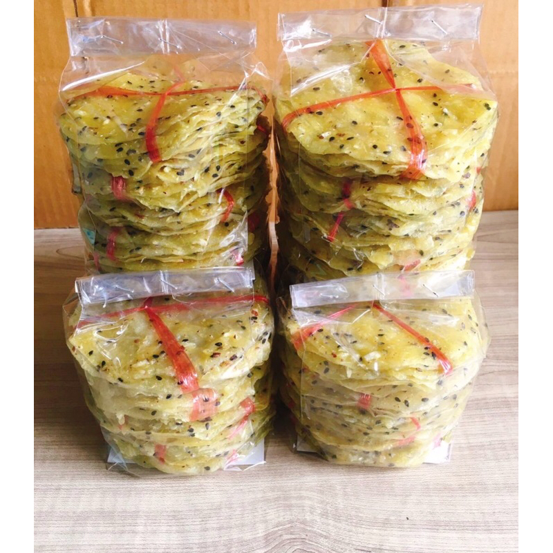 ข้าวเกรียบงา 5มัด ราคา109บาท