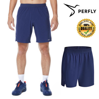 กางเกงแบดมินตันขาสั้นสำหรับผู้ชาย รุ่น 560 (สีกรมท่า) PERFLY