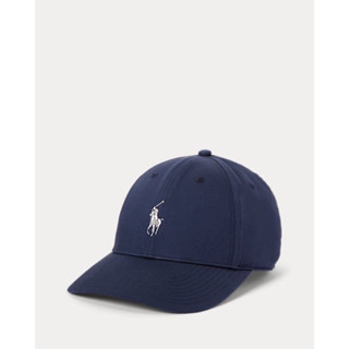 หมวกแก็ปผู้ใหญ่ Ralph Lauren Cotton Chino Baseball Cap ของแท้ (สีกรม)