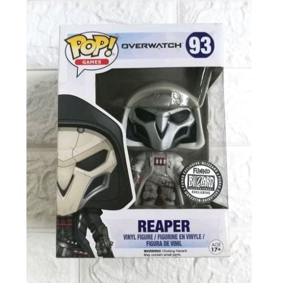 พร้อมส่ง Funko Pop Overwatch Reaper Blizzard Exclusive 93 Overwatch Figure RARE ฟิกเกอร์ toy game pl