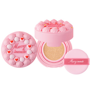 merrymond happy your day cushion เบาะ main product + refill + puff 2ea + cake name plate + sticker set