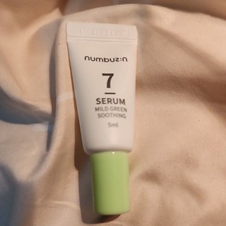tester | Numbuzin No.7 Mild Green Soothing Serum 5ml