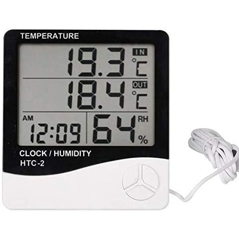 เครื่องวัดอุณหภูมิและความชื้นสัมพัทธ์ HTC-2 Thermometer Hygrometer