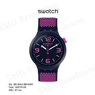 SWATCH นาฬิกาข้อมือ รุ่น BIG BOLD BBCANDY Code: SO27N103