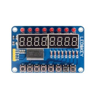 TM1638 Key Digital Tube Key Digital Tube LED Display Module Key LED Display Module for DIY Project