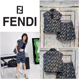 ชุดเซ็ต FENDI DENIM SET