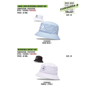 หมวก Converse Large LoGo Reversible Bucket Hat