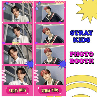 STRAY KIDS - โฟโต้บูท ที่คั่นหนังสือ photobooth 2x6 นิ้ว kpop