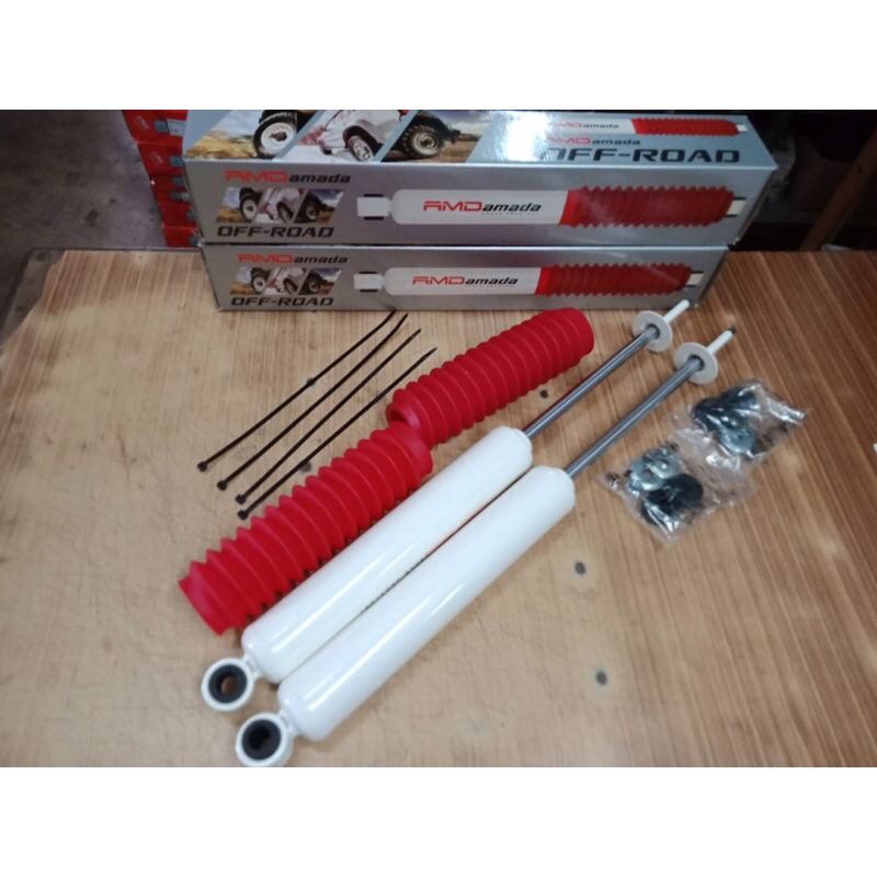 โช๊คอัพหน้า   SUZUKI Caribean SJ413. ยกสูง  5  นิ้ว  AMD  AS6-4048A.   ยาวตลอด  27  นิ้ว  ราคา  2  ช