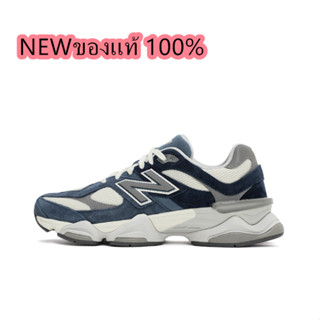 New Balance 9060 Natural Indigo navy blue คําแนะนําของแท้ 100%