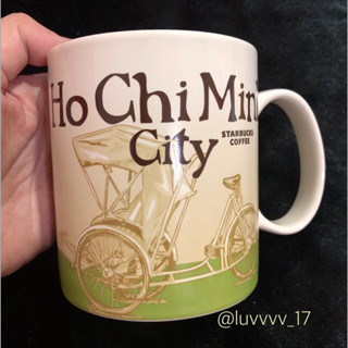 Starbucks Vietnam Ho Chi Minh City 16 Oz Mug.(ไม่มีกล่อง)