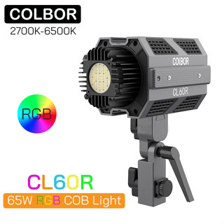 COLBOR CL60R RGB LIGHT Bowens Mount ไฟสตูดิโอ ไฟต่อเนื่อง