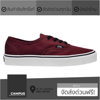 VANS AUTHENTIC PORT ROYALE RED//VN000QER5U8.