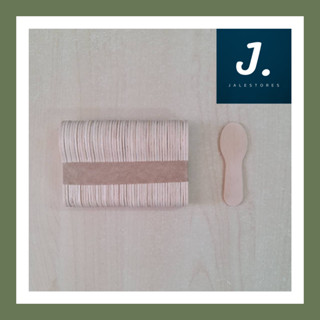 ช้อนไม้จิ๋ว! ช้อนไม้ตักไอติม 72 ราคาถูก! | Jalestores