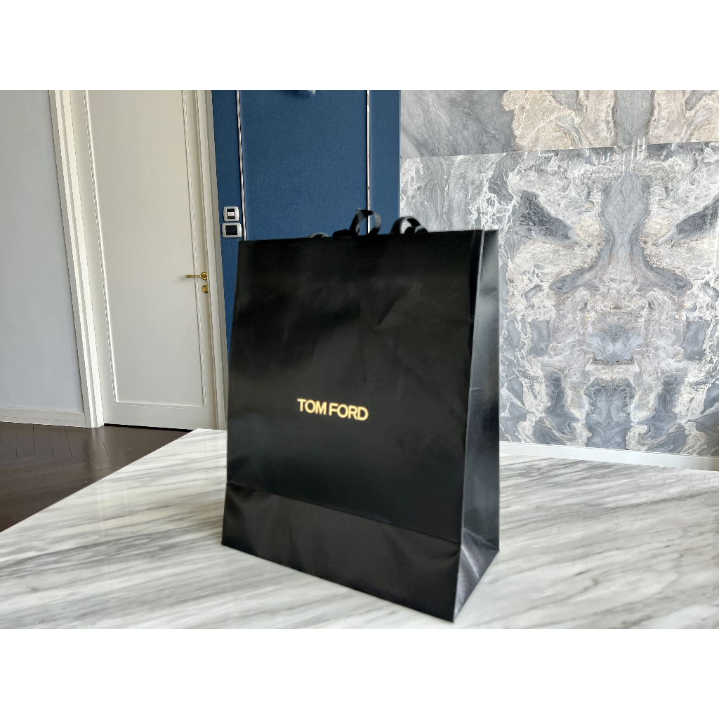 ถุงกระดาษแบรนด์เนม/ถุงของขวัญ Tomford 14.7"x11.9"