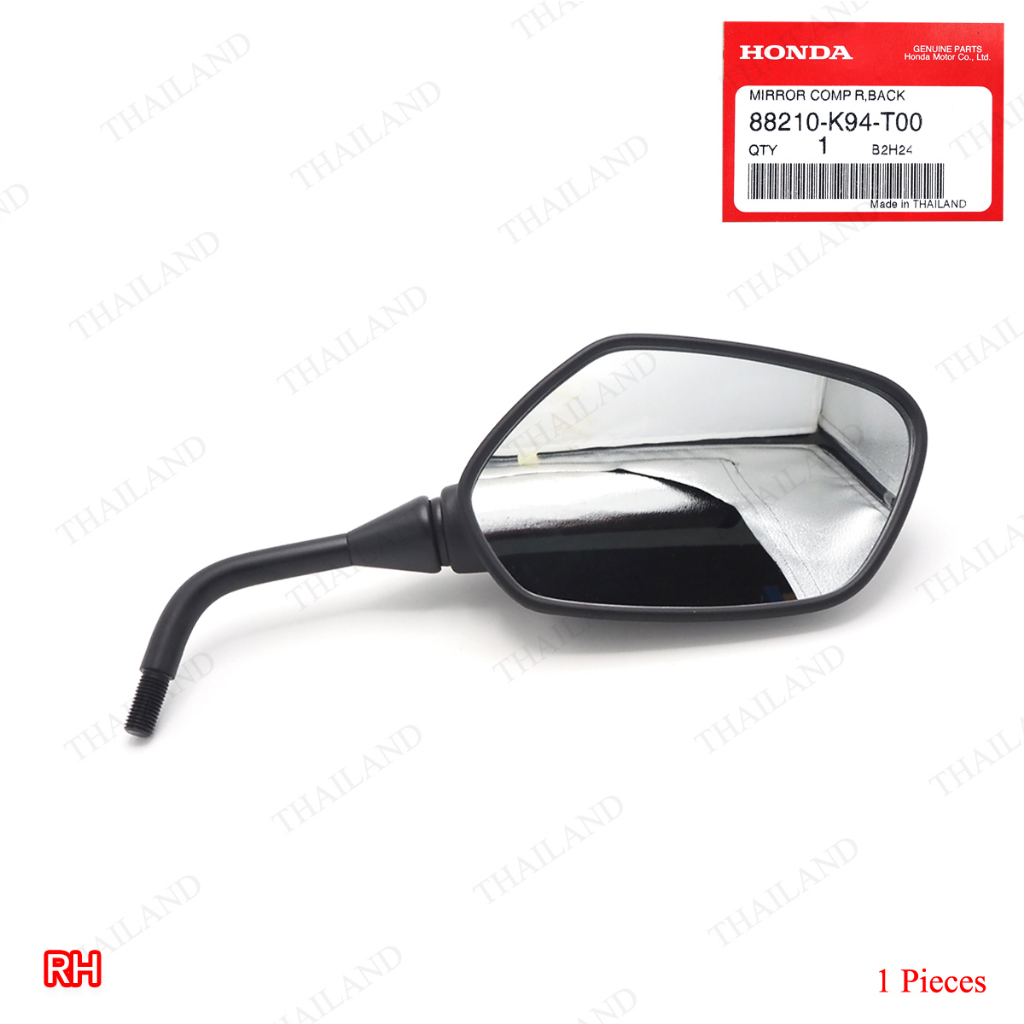 กระจกมองหลัง รถมอเตอร์ไซค์ ของแท้ สีดำ,ใส สำหรับ Honda CB150R CB125R ปี 2018-2019 ราคา ถูกที่สุด ดีลบีเคเค แกลเลอรีภาพที่ 2