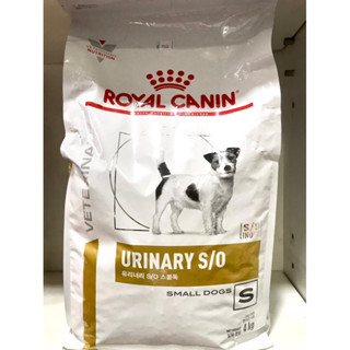 Royal canin urinary s/o small dogs 4 kg.