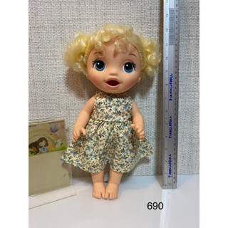 Baby alive doll รุ่นนี้ทานแป้งโดว์ได้ค่ะ ของแท้ สภาพ99%