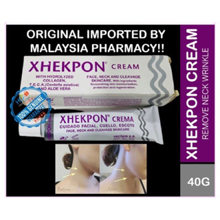 (EXP: 03/2025) Xhekpon Crema Face and Neck Cream Anti Wrinkle Firming Skin Moisturizing Neck Hydrating 40ml