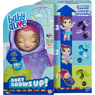 Baby Alive Baby Grows Up (Dreamy) เบบี้ อไลฟ์ เบบี้ โกรวส์ อัพ (ดรีมมี่) สินค้าลิขสิทธิ์แท้