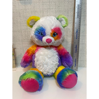 ตุ๊กตาหมีสีรุ้ง Build  a bear สภาพ97% ของแท้ น่ารัก