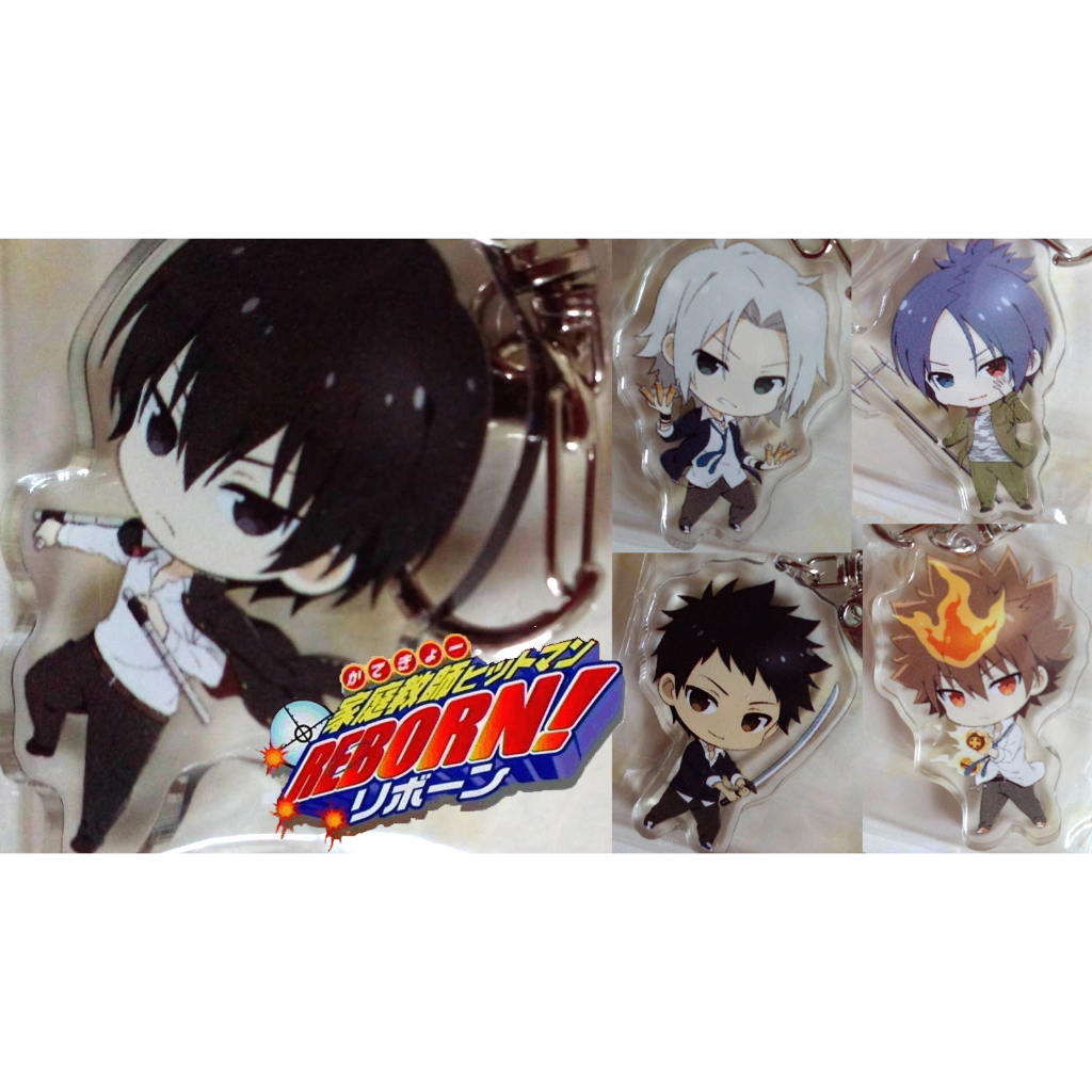 **พร้อมส่งในไทย**พวงกุญแจ Katekyo HITMAN REBORN! ครูพิเศษจอมป่วน รีบอร์น! สึนะโยชิ ฮิบาริ มุคุโร่ ซั