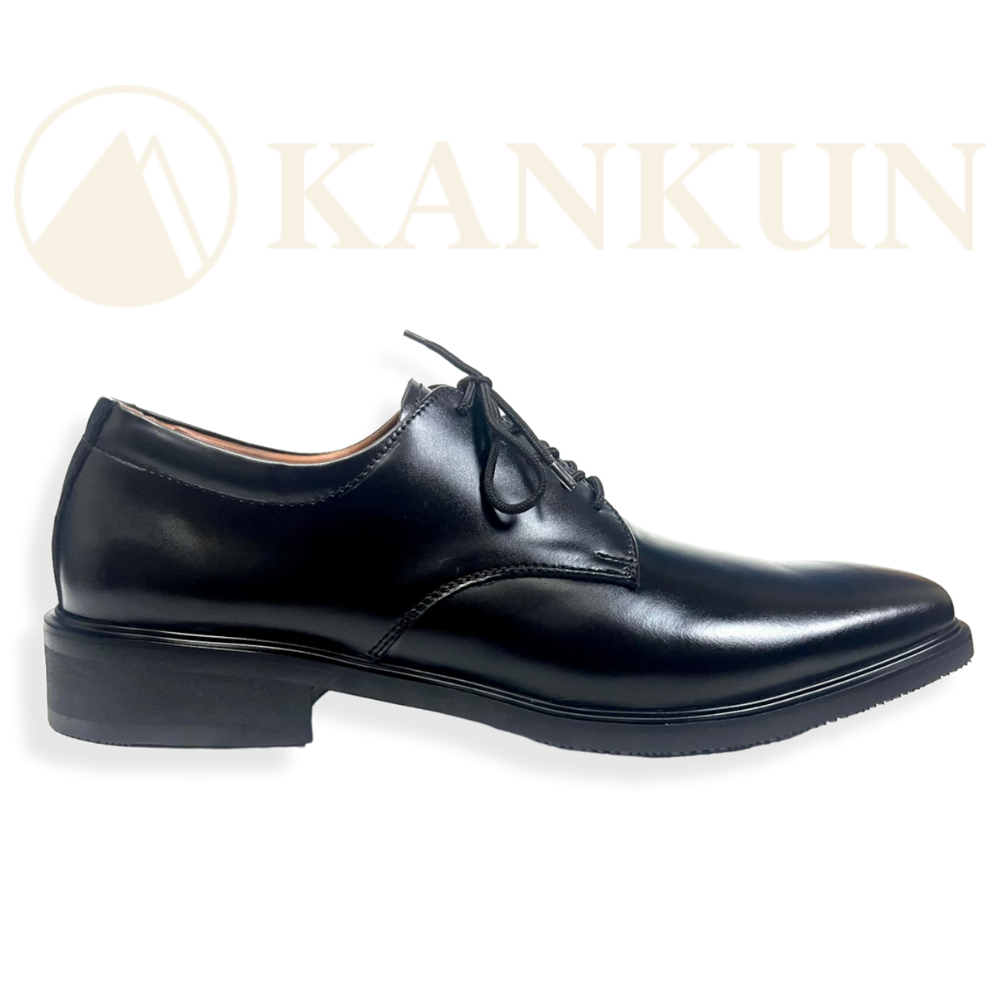 KANKUN รองเท้าคัทชู หนังแท้ derby ทรงหัวตัด งานสวย ถูกระเบียบ หนังขัดมันเงา พื้นนุ่มมาก ใส่ออกงานพิธีต่าง ๆ ผูกเชือกสีดำ ราคา ถูกที่สุด ดีลบีเคเค แกลเลอรีภาพที่ 8