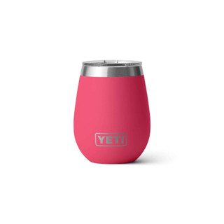 YETI แก้วเก็บความเย็น รุ่น RAMBLER 10 OZ WINE WITH MAGSLIDER LID TUMBLER BIMINI PINK (มีฝาปิด)