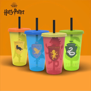แฮร์รี่พอตเตอร์ set แก้วน้ำ Harry potter Glow in the dark ขนาด 25 oz. สี่ใบ