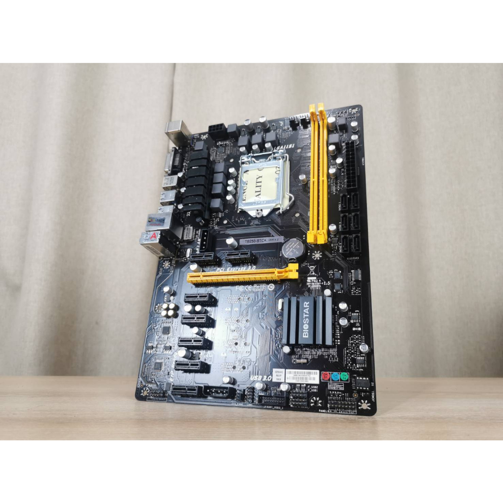 เมนบอร์ด(mainboard) Biostar TB250 series BTC / BTC+ / BTC PRO  (socket 1151) (รองรับการmining )