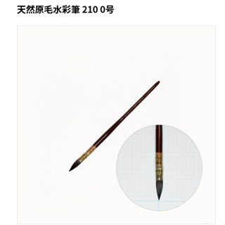 พู่กันโฮลเบน มัดลวดขนกระรอกจากเยอรมัน Holbein wash brush squiral hair Watercolor painting