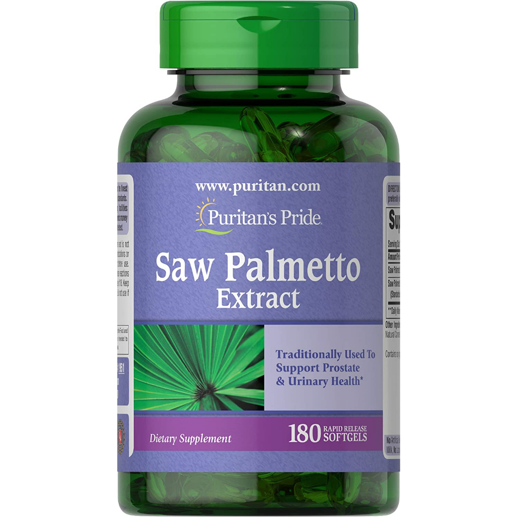 [ของแท้ 100%] PURITAN'S PRIDE SAW PALMETTO 250 mg