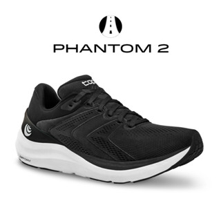 TOPO ATHLETIC ROAD PHANTOM 2 MENS RUNNING SHOES รองเท้าวิ่งผู้ชาย (M046-ดำ)