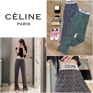 กางเกงขายาว CELINE PLEAT ทรงพลีทจีบ