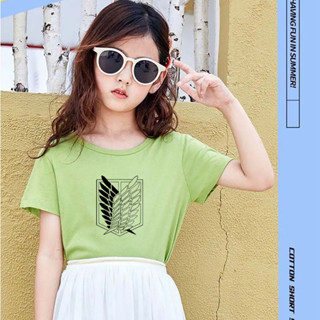 K-2338-SHORT 3สี เสื้อยืดเด็ก เสื้อเด็กน่ารัก เสื้อเด็กราคาปลีก-ส่ง