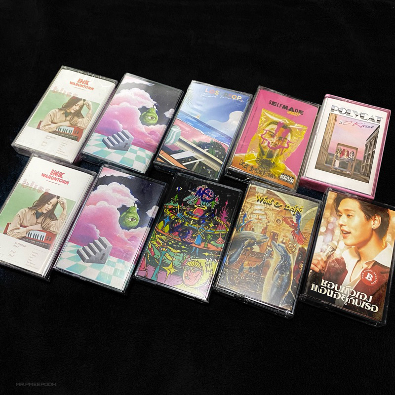 เทปเพลง - เทปเพลงไทย Cassette Tape : INK Waruntorn, Dept, Safeplanet, Loserpop, UrboyTJ, Whal&Dolph,