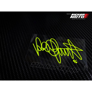 สติ๊กเกอร์ ลายเซ็น Rossi Signature46 (VR06)