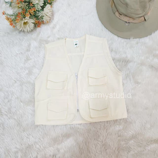 "พร้อมลุย พร้อมส่ง" เสื้อกั๊กเด็กนักสำรวจ ใส่ท่องเที่ยวซาฟารี เดินป่า แค้มป์ปิ้ง มีไซร์