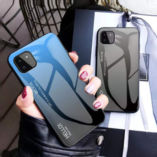 เคสกระจกไล่สี Case Samsung A22 A12 M12 A02S A03S A42 A10 A20 A30 A50 A10S A20S A30S A50S A70 A51 A71 A31 S20 เคส ซัมซุง