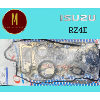 ประเก็นชุดใหญ่ ISUZU RZ4E-TC X-SERIES DMAX MU-X 1900CC DDI BLUEPOWER(ฝาสูบเหล็กสปริง)ยี่ห้อ oshikawa