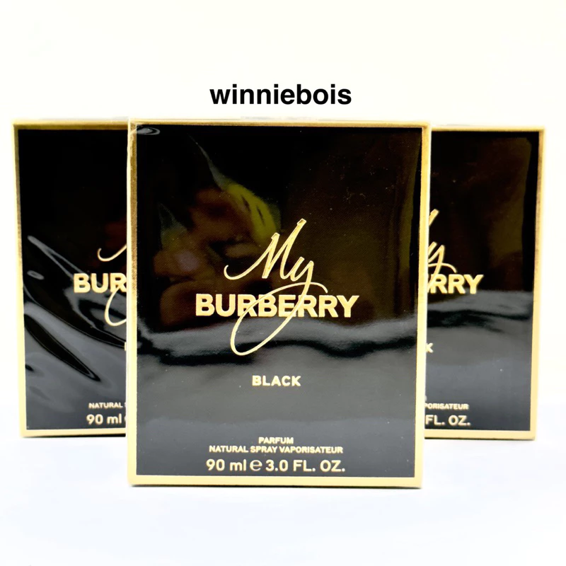 package ใหม่ น้ำหอมแท้100% My Burberry Black EDP ปริมาณ 90 มล.